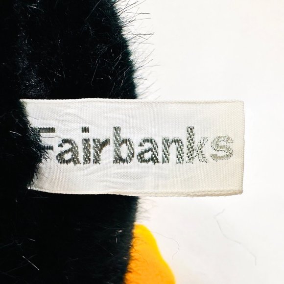 Vintage Russ Berrie Penguin Fairbanks Caress Soft Pets Plush Toy with all Tags - Picture 9 of 9